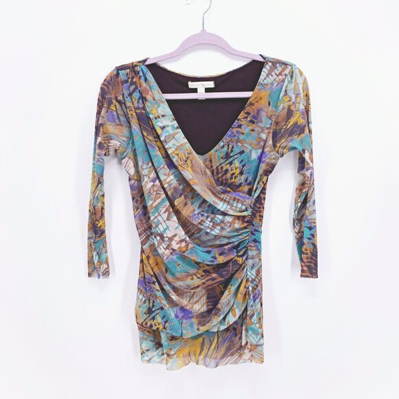 Vintage Tops - Weston Wear Vintage Y2K Ruched Top